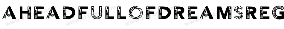 AHeadFullOfDreamsRegularFonty-95qL字体转换