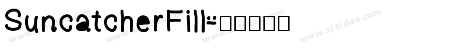 SuncatcherFill字体转换