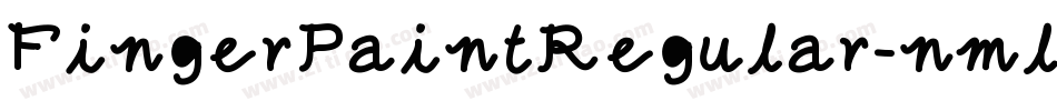FingerPaintRegular-nmlV字体转换