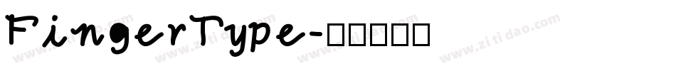 FingerType字体转换