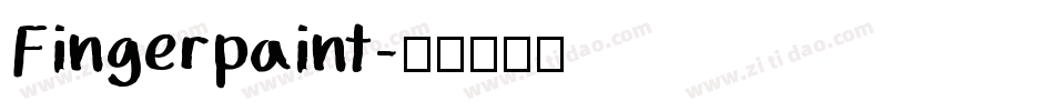 Fingerpaint字体转换