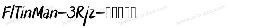 FlTinMan-3Rjz字体转换