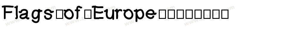 Flags-of-Europe-2字体转换