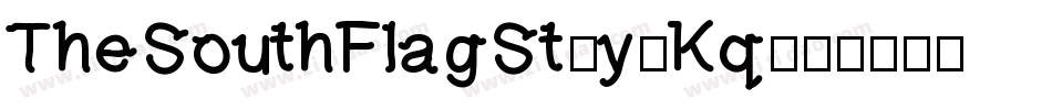 TheSouthFlagSt-y5Kq字体转换