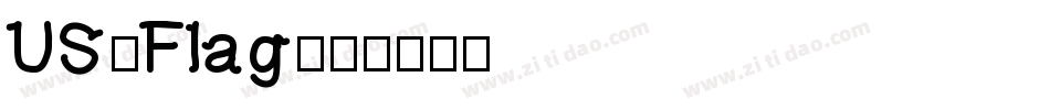US-Flag字体转换