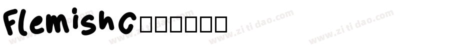 FlemishC字体转换