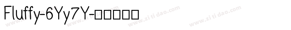Fluffy-6Yy7Y字体转换