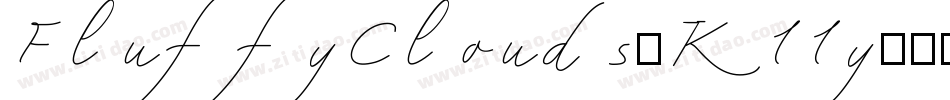 FluffyClouds-K11y字体转换