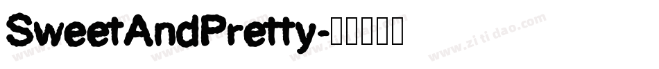 SweetAndPretty字体转换