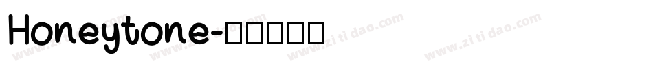 Honeytone字体转换