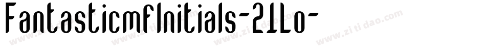 FantasticmfInitials-21Lo字体转换