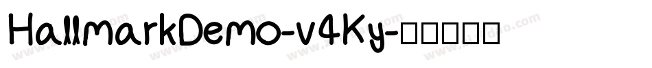HallmarkDemo-v4Ky字体转换