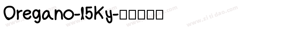 Oregano-l5Ky字体转换