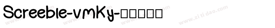 Screebie-vmKy字体转换