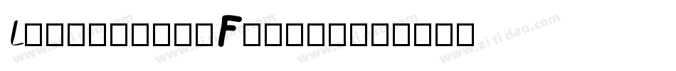 Lovebirds-Font-3字体转换