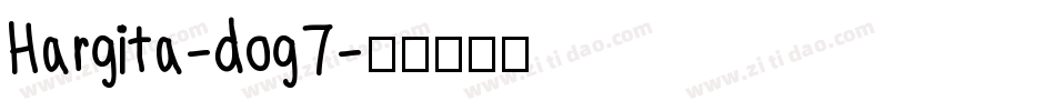 Hargita-dog7字体转换