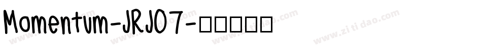 Momentum-JRJO7字体转换