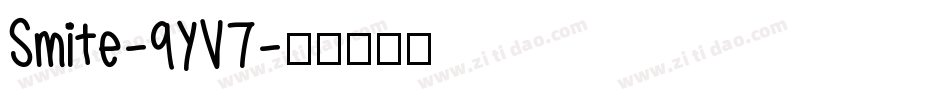Smite-9YV7字体转换