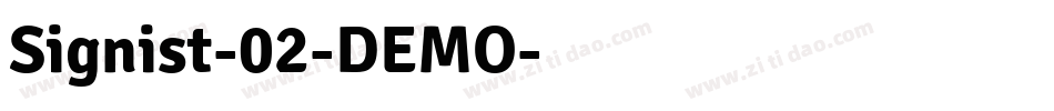 Signist-02-DEMO字体转换