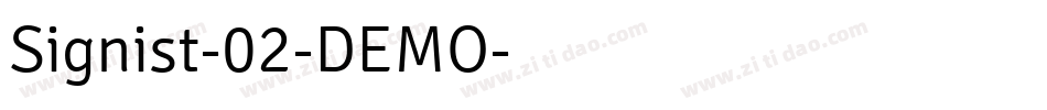 Signist-02-DEMO字体转换