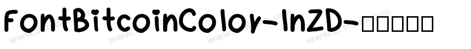 FontBitcoinColor-lnZD字体转换