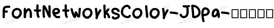 FontNetworksColor-JDpa字体转换