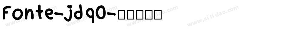 Fonte-jdqO字体转换