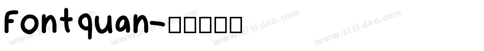 Fontquan字体转换