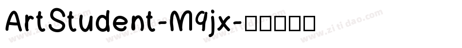 ArtStudent-M9jx字体转换