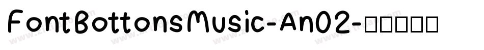 FontBottonsMusic-An02字体转换