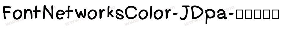 FontNetworksColor-JDpa字体转换