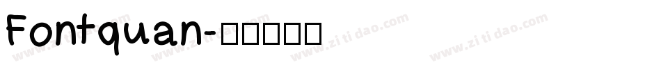 Fontquan字体转换