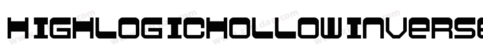 HighLogicHollowInverse-nm1Y字体转换 HighLogicHollowInverse-nm1Y字体转换
