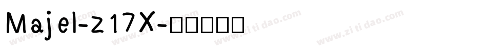 Majel-z17X字体转换