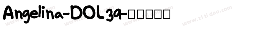Angelina-DOL39字体转换