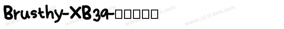 Brusthy-XB39字体转换