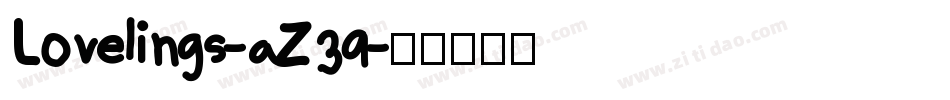 Lovelings-aZ39字体转换