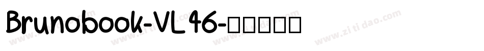 Brunobook-VL46字体转换