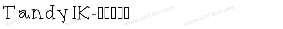 Tandy1K字体转换