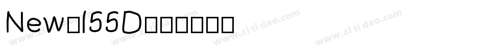 New-l55D字体转换