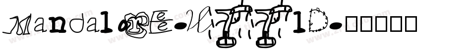 Mandalore-K77lD字体转换