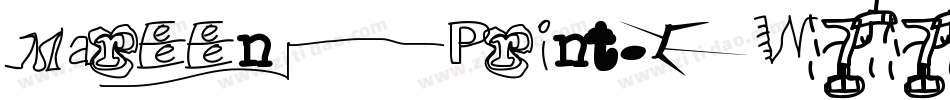 MareensPrint-JW77字体转换