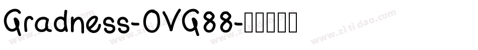 Gradness-OVG88字体转换