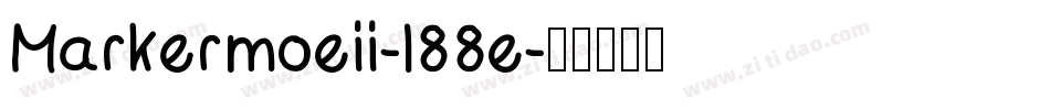Markermoeii-l88e字体转换
