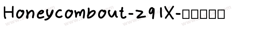 Honeycombout-z91X字体转换