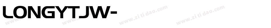 LONGYTJW字体转换