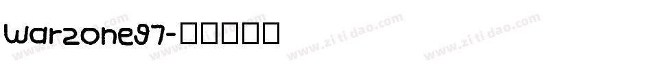 Warzone97字体转换