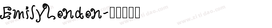 EmilyLondon字体转换