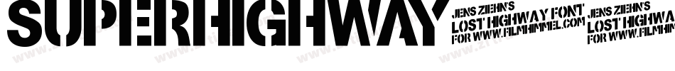 SuperHighway字体转换