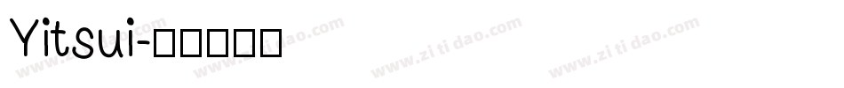 Yitsui字体转换